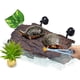 thumbnail image 1 of Plate-Forme de Reptile Plate-Forme de Tortue, Turtle Basking Flottant Plateforme Résine Abri pour Reptiles Aquarium Ornement Réservoir Aquarium pour Grenouille Animaux Semi Aquatiques, 1 of 4