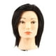 thumbnail image 1 of Cabeza de maniquí de peluquería, cabeza de maniquí de peluquería, muñeca de práctica multiusos para cortes de pelo. Negro, 1 of 9