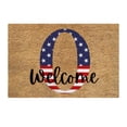 thumbnail image 2 of ViLaViDeca 4th Of July Door Mat Patriotic Doormat Entryway Rug Welcome Independence Day Doormat Stain And Fade Patriotic Decor Welcome Outdoor Mat Decorative For Home, 2 of 4