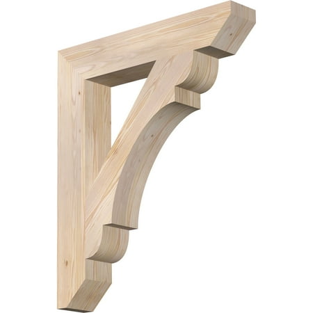 

Ekena Millwork 5 1/2 W x 32 D x 38 H Olympic Slat Smooth Bracket Douglas Fir