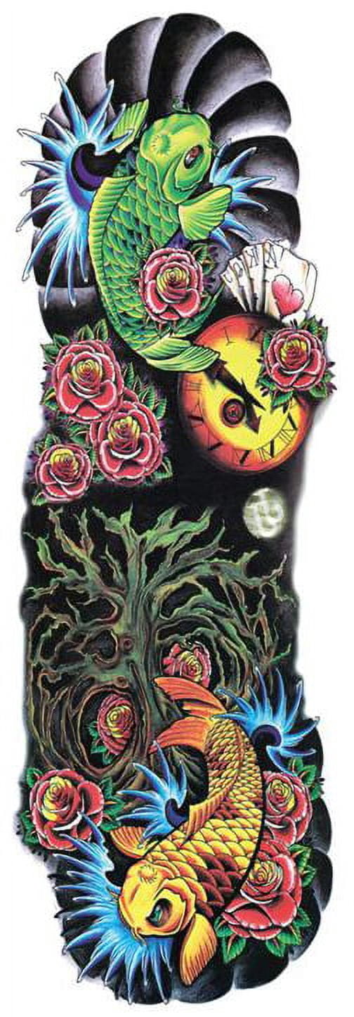 PlayWorld Temporary Tattoos Full Sleeve Men and Women
