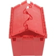 thumbnail image 3 of Global Industrial Plastic Attached Lid Shipping & Storage Tote 21-7/8""x15-1/4"", 3 of 7