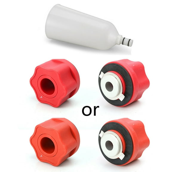 Milue Oil Funnel Kit Car Engine Plastic Oil Funnel Adaptor Filling Set Platics Made