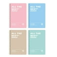 thumbnail image 1 of Notebooks Composition, Tyeign A5 Flip Coil Notebooks 4 Pack! Perfect for Students And Each Notebook Contains 60 Sheets of College Lined Paper Providing Ample for Notes Diary Notebooks Wide Ruled, 1 of 5