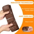 thumbnail image 6 of 3Pcs Chocolate Bar Molds 12 Cavity Break Apart Chocolate Molds Food Grade Silicone Chocolate Mold Non Stick Candy Bar Molds Temperature Resistant Chocolate Making Molds for DIY, 6 of 6