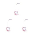 thumbnail image 3 of Lámpara de escritorio LED recargable Matsuzay con portalápices flexible y ajustable color rosa, 3 of 6
