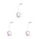 thumbnail image 4 of Lámpara de escritorio LED recargable Yuarrent con portalápices Flexible y ajustable rosa de larga duración Type1 NO1, 4 of 6
