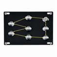 thumbnail image 5 of Car Front Bumper Tow Hook License Plate Mounting Bracket Holder for Mercedes-Benz 2008, 5 of 5
