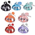thumbnail image 5 of WBQ Puppy Harness and Leash Set, Escape Proof Dog Cat Vest Harness for Cats Small Medium Dogs, Adjustable Reflective Step in Harness,Soft Mesh Comfort Fit No Pull No Choke, 5 of 6