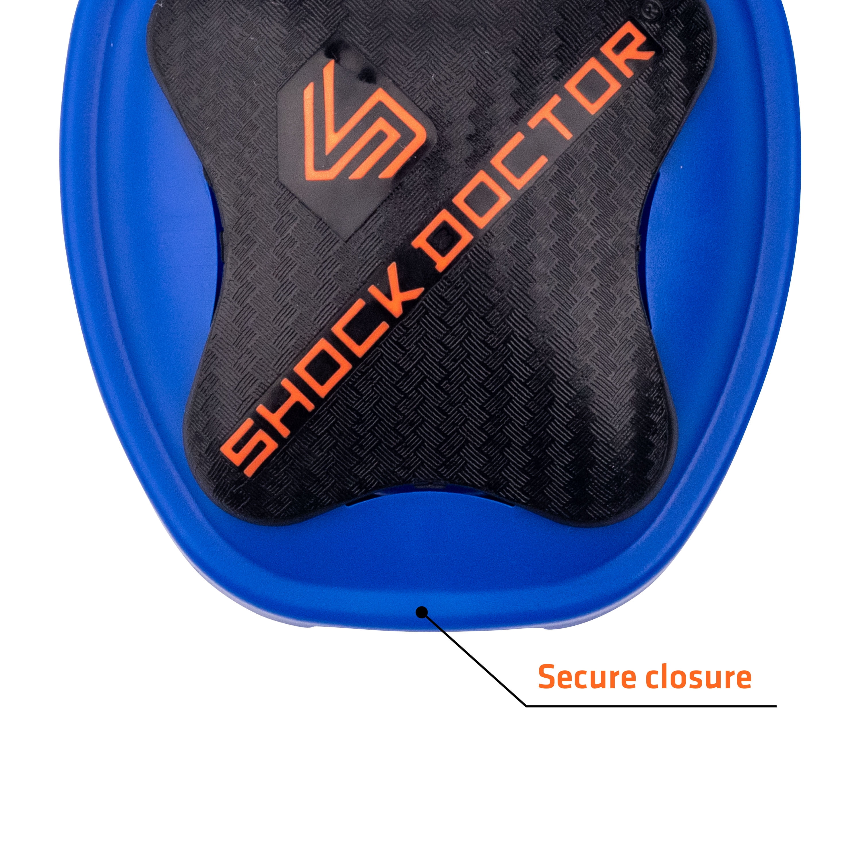 Shock Doctor, Mouthguard Case, Blue