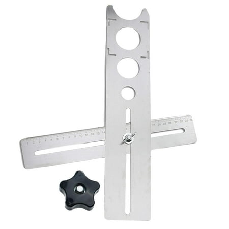

Stainless Steel Tile Hole Adjustable Multifunctional Hole Punching Ceramic Hole Cutter Decorated Work Glass - Thickened 60CM