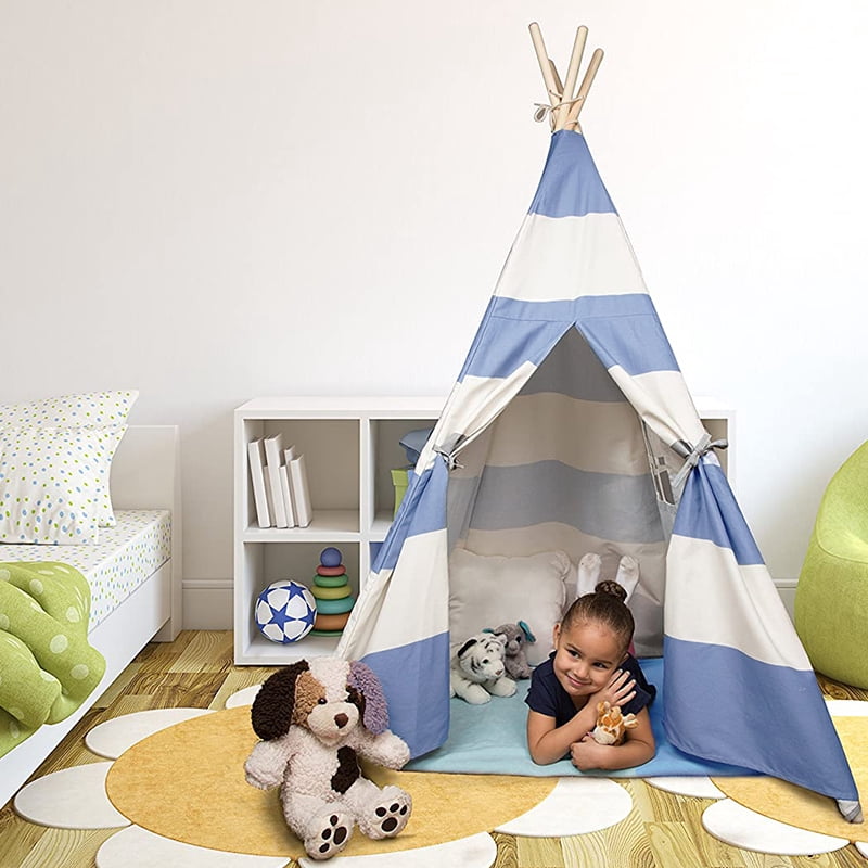 Girl Kids Teepee Tent, Kids Foldable 