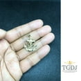 thumbnail image 6 of Solid 14k Yellow Fine Gold Jesus Cross Mariner Charm Anchor Crucifix Pendant 6 Sizes (TGDJ-1226), 6 of 8