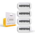 thumbnail image 1 of facai-NEW Nood™ Razor Blade Refills — Premium Stainless Steel Refillable 5-Blade Razors for Women & Men — 360° Moisture Strip Helps Prevent Skin Irritation — Works Everywhere Hair Grows — 4 Refill Pa, 1 of 3