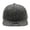 Grey, variant on Flat Bill Snapback Cap Polyester Hip Hop Baseball Hat Adjustable Sun Protection Hat For Camping Hiking Outdoor(Black-57Cm)