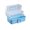 C, variant on Large Capacity Storage Box Three-Layer Storage Case with Handle Plastic Box for Art Materials Paints