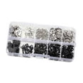 thumbnail image 4 of HILABEE Fixed Snap Buttons Fasteners Easy to Apply for Dress Making Bra Repair Skirt 200pcs, 4 of 9