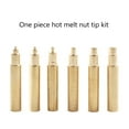 thumbnail image 3 of Soldering Iron Kit, 60W Soldering Iron with 6 Iron Tips, Soldering Welding Iron Heat Set for Metal,Electric, DIY 3D Printer, 3 of 7