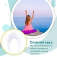 thumbnail image 4 of Guardurnaity Turbante Hijab musulmán con nudo de 2 capas, gorro elegante con cubierta en espiral, gorro de cabeza ancha, gorros de moda, accesorios Sombreros Blanco, 4 of 6