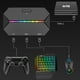 thumbnail image 2 of Convertidor de teclado y ratón 4 en 1 para mando de videojuegos, conector para consolas Switch, Xbox y PS4, con teclado para juegos, ratón y alfombrilla, 2 of 8