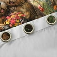 thumbnail image 4 of Feelyou Otter Wildlife Curtains Pack of 2 (42x84 Each), Rustic Floral Curtains Blackout, 4 of 6