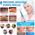 thumbnail image 4 of Teeth Cleaner,Tooth Cleaning Kits,2 in 1 Electric Ultrasonic Plaque Remover and Toothbrush for Remove Teeth Stain tartar Plaque Calculus with Led 5 Adjustable Modes and Cleaning Tools, 4 of 5
