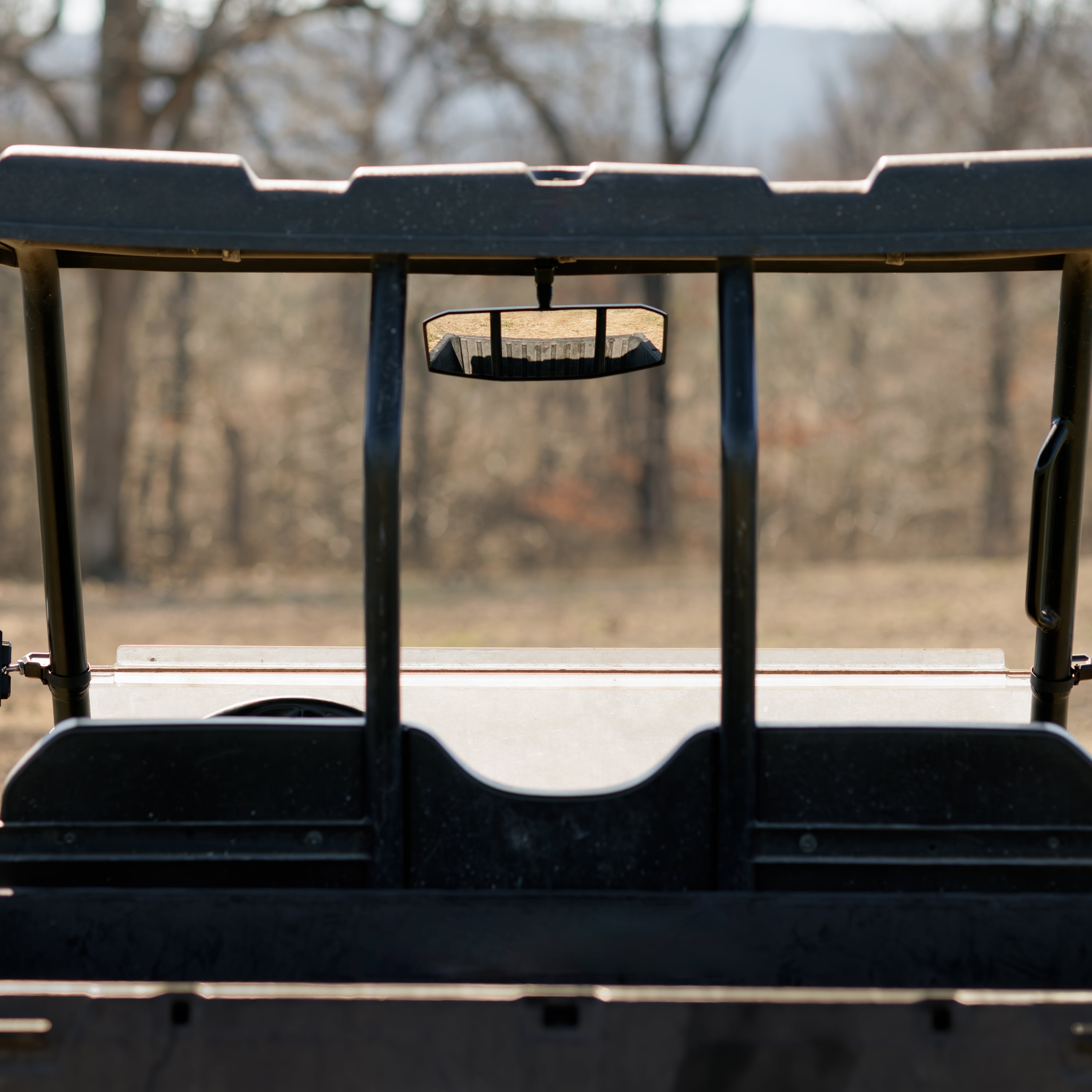 Auto Drive UTV Off-Road Rear View Mirror, Black, Utility Task Vehicle