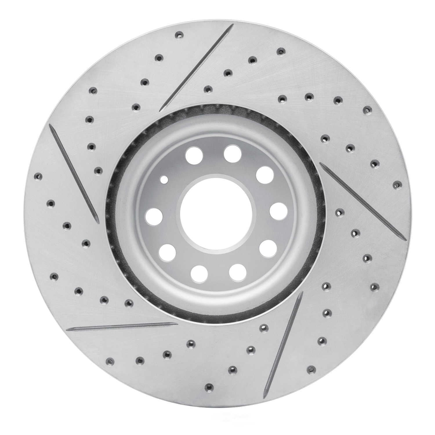 Dynamic Friction Company 830-74058R DFC Geoperformance Rotor - Drilled and Slotted