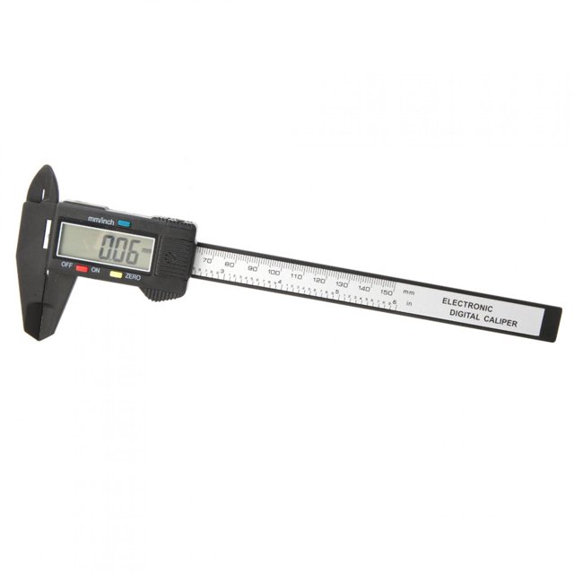 Calibrador A Vernier Calibrador A Vernier Digital Calibrador Digital Lcd Calibrador A Vernier 150 Mm 6 Pulgadas LCD Digital Calibrador A Vernier Calibre Micrómetro Herramienta De ANGGREK Vernier Caliper