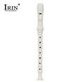 thumbnail image 1 of IRIN ABS Descant Recorder 8 Hole Baroque Style Recorders Instrument Detachable with Finger Rest and Carrying Bag Classroom Wind Musical Instruments White, 1 of 7