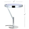 thumbnail image 6 of JONATHAN Y Owen 18" Integrated LED Metal Table Lamp, Chrome, 6 of 6