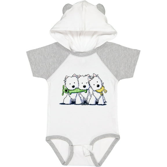 Inktastic Westie Pro Players Boys or Girls Baby Bodysuit