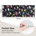 thumbnail image 5 of Black Daisy Flower Colorful Blooms Pattern Kitchen Rug Mat,Kitchen Runner Rugs Non Skid Washable,Decorative Kitchen Floor Mats for Kitchen,Sink,Laundry,17"X47", 5 of 5