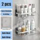 thumbnail image 1 of Bathroom Shelf No Drill Wall Mounted Shampoo Bottle Shower Corner Rack Toilet Storage Rack Aluminum Bathroom Kitchen Accessories, 1 of 7