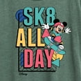 thumbnail image 3 of Disney - Mickey & Friends - Sk8 All Day - Skater Mickey - Women's Short Sleeve Graphic T-Shirt, 3 of 5