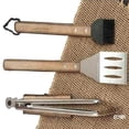 thumbnail image 1 of Juego de herramientas para barbacoa Charcoal Companion CC1000 Oval Pro Chef Espresso, 1 of 5