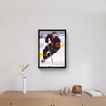 thumbnail image 4 of Connor McDavid Edmonton Oilers Toile Encadrée 20x29 Patinage avec Rondelle, 4 of 6