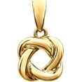 thumbnail image 4 of Knot Design Pendant in 14k Yellow Gold, 4 of 9