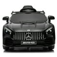 thumbnail image 4 of UBesGoo Ride on Car Toy for Kid 12V 4.5Ah Licensed Mercedes-Benz Electric Car, Black, 4 of 7