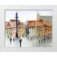 thumbnail image 1 of Shefranov, Olga 24x20 White Modern Wood Framed Museum Art Print Titled - Cityscape, 1 of 4