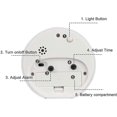 thumbnail image 4 of Alarm Clock Toddler Analog Boy Girl Silent Table Clocks Battery Powered Without Ticking, 4 of 4