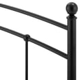 thumbnail image 4 of Headboard, Twin Size, Metal, Black, Modern Contemporary Urban Design, Bedroom Master Guest Suite, 4 of 6