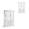 thumbnail image 2 of Simpli Home Kitchener High Storage Wine Rack, 2 of 4