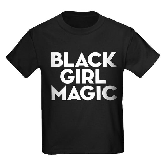 CafePress - Black Girl Magic Kids Dark T Shirt - Dark T-Shirt Kids XS-XL