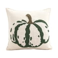 thumbnail image 2 of Fall Embroidered Pillow, Maple Leaf Cushion, Halloween Sofa Decor, Tufted Textured Design and Festive Themed Patterns for Living Room Sofas, Bedroom Accents, and Party Settings, 2 of 6