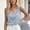Shirts-Light Blue, variant on Gamivast V Neck Silk Shirts for Women Sleeveless Satin Tank Tops Casual Flowy Basic Camis Elegant Business Work Blouses Lightweight Summer Layering Undershirts Light Blue XXXL