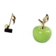 thumbnail image 5 of Adorno de mesa con forma de nota musical de resina y figura de cerámica, ideal para escritorio, chimenea, cafetería, estudio o como regalo de inaugura, 5 of 8