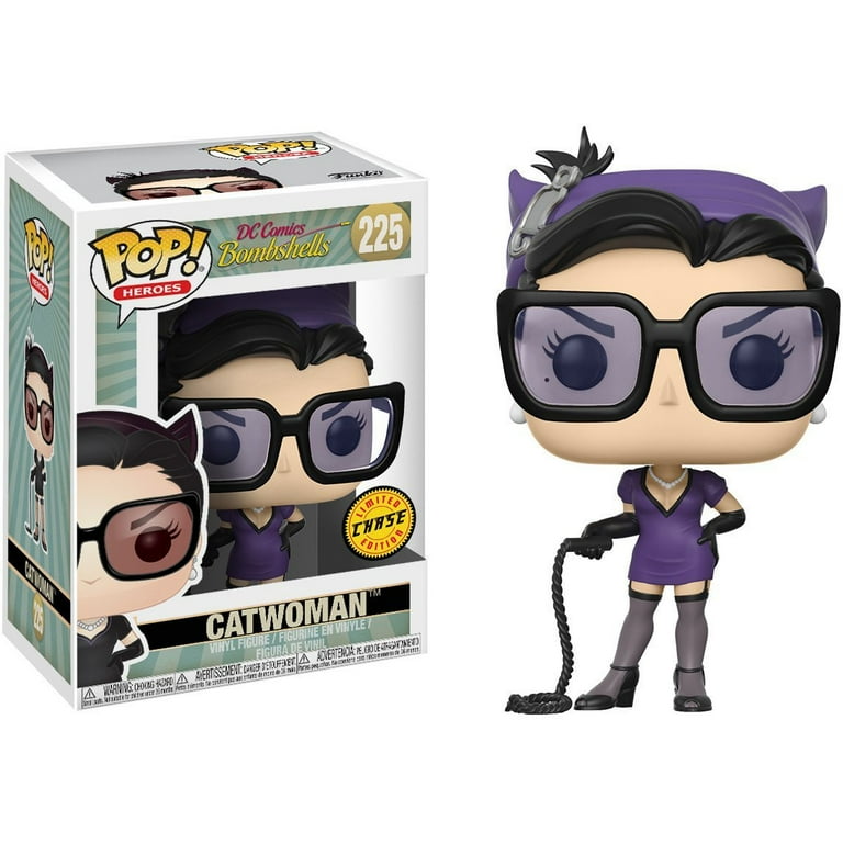 Funko Catwoman Chase Edition POP Heroes x DC Bombshells Vinyl