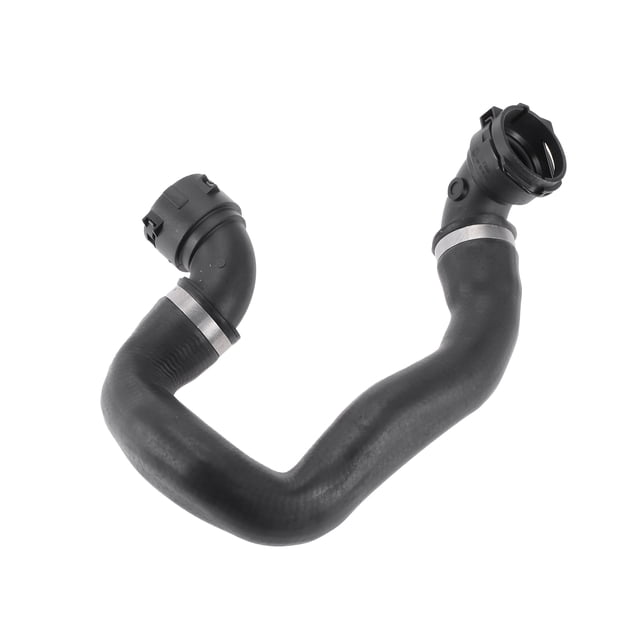 Unique Bargains 1 Pcs Manguera del Radiador para BMW 335i E90 Sedán Gasolina 2006-2011 Buen Sellado Goma Negra Manguera de Refrigerante del Motor