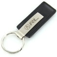 thumbnail image 1 of Acura RL Rectangular Leather Key Chain (Black), 1 of 3